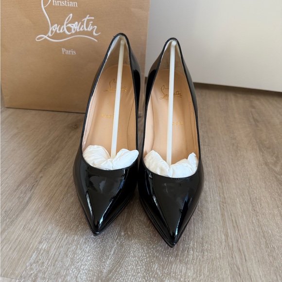 Christian Louboutin Black Patent Heels - Picture 5 of 8